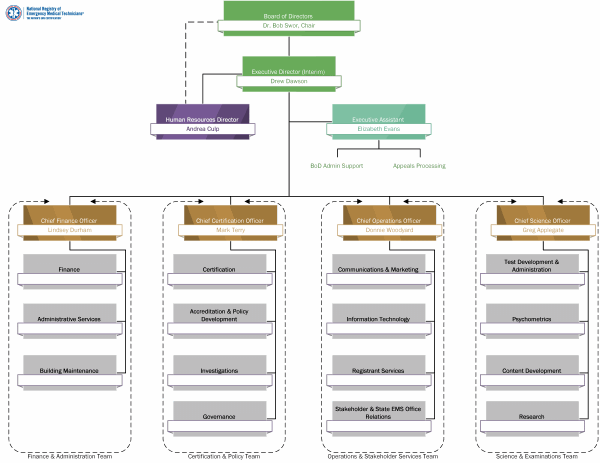 New National Registry Team Structure